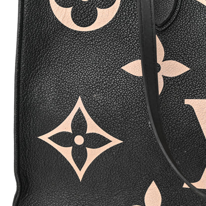 Louis Vuitton Empreinte Monogram Giant Onthego GM Black Beige 11 of 14