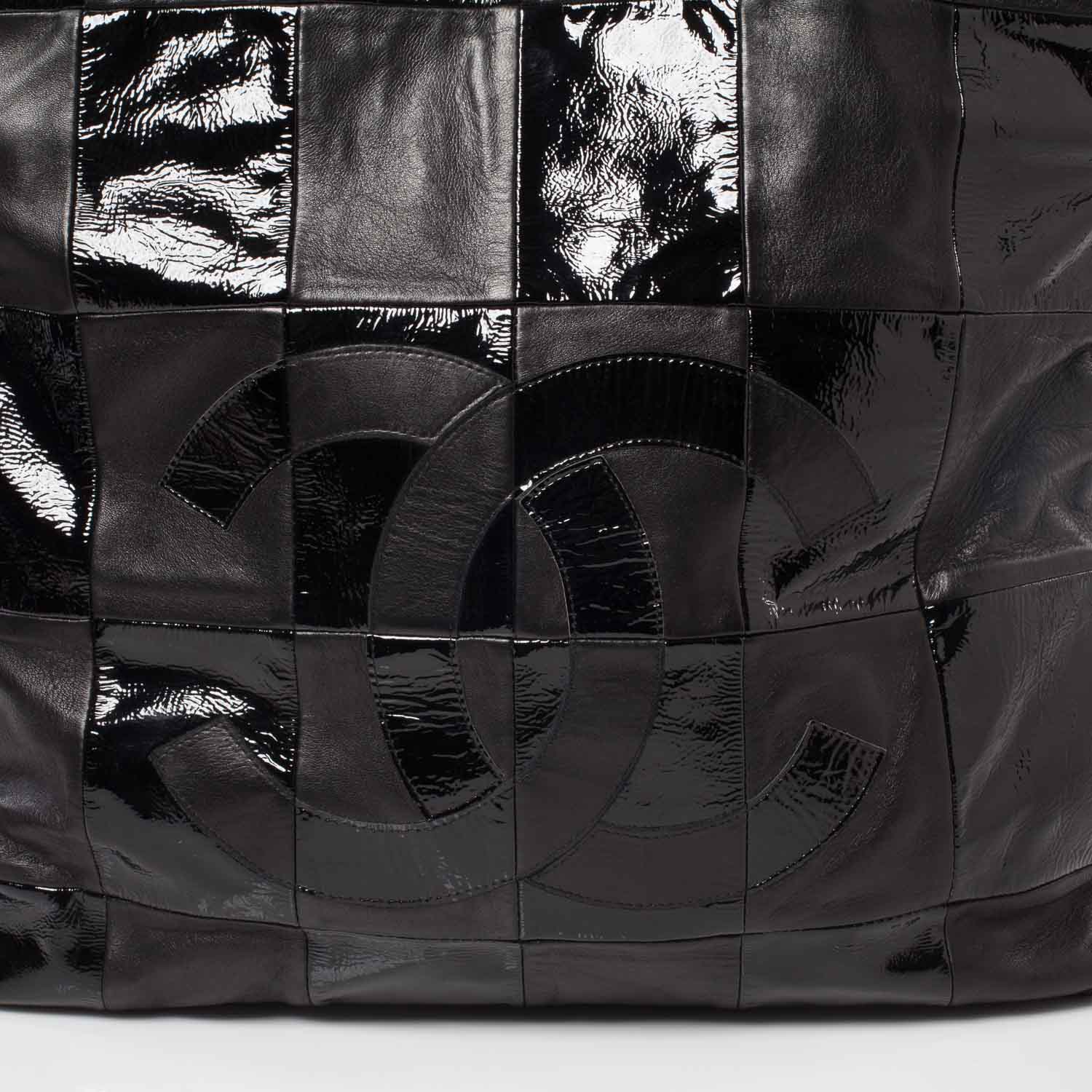 Chanel Patent Patchwork Brooklyn Large Tote 6 of 10