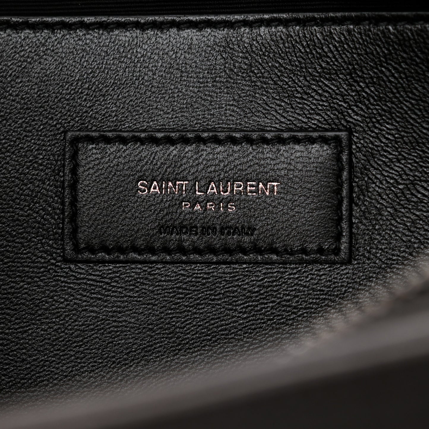 Calfskin Crocodile Embossed Medium West Hollywood Monogram Fold-Over Grey