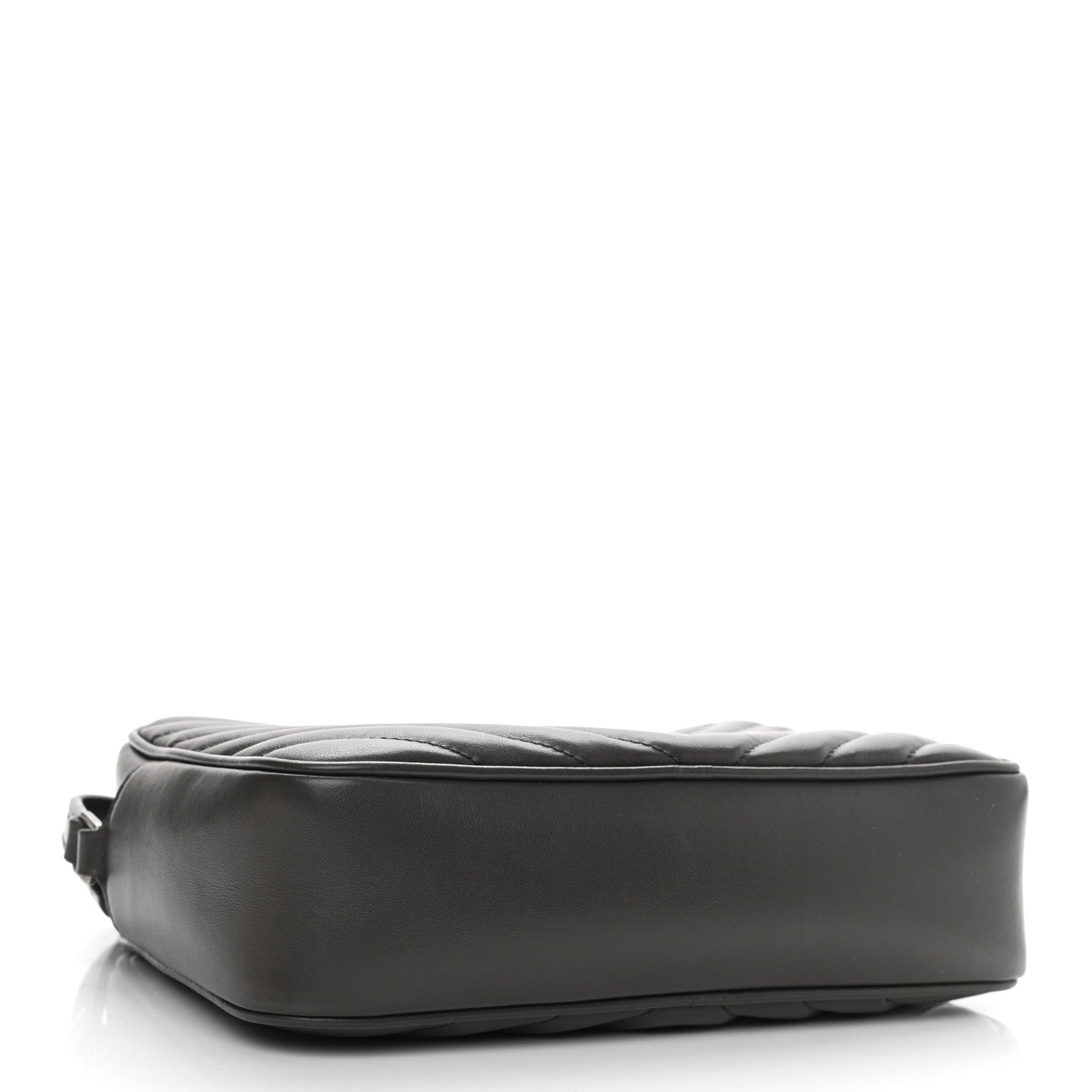 Saint Laurent Calfskin Matelasse Monogram Lou Camera Bag Asphalt 4 of 12
