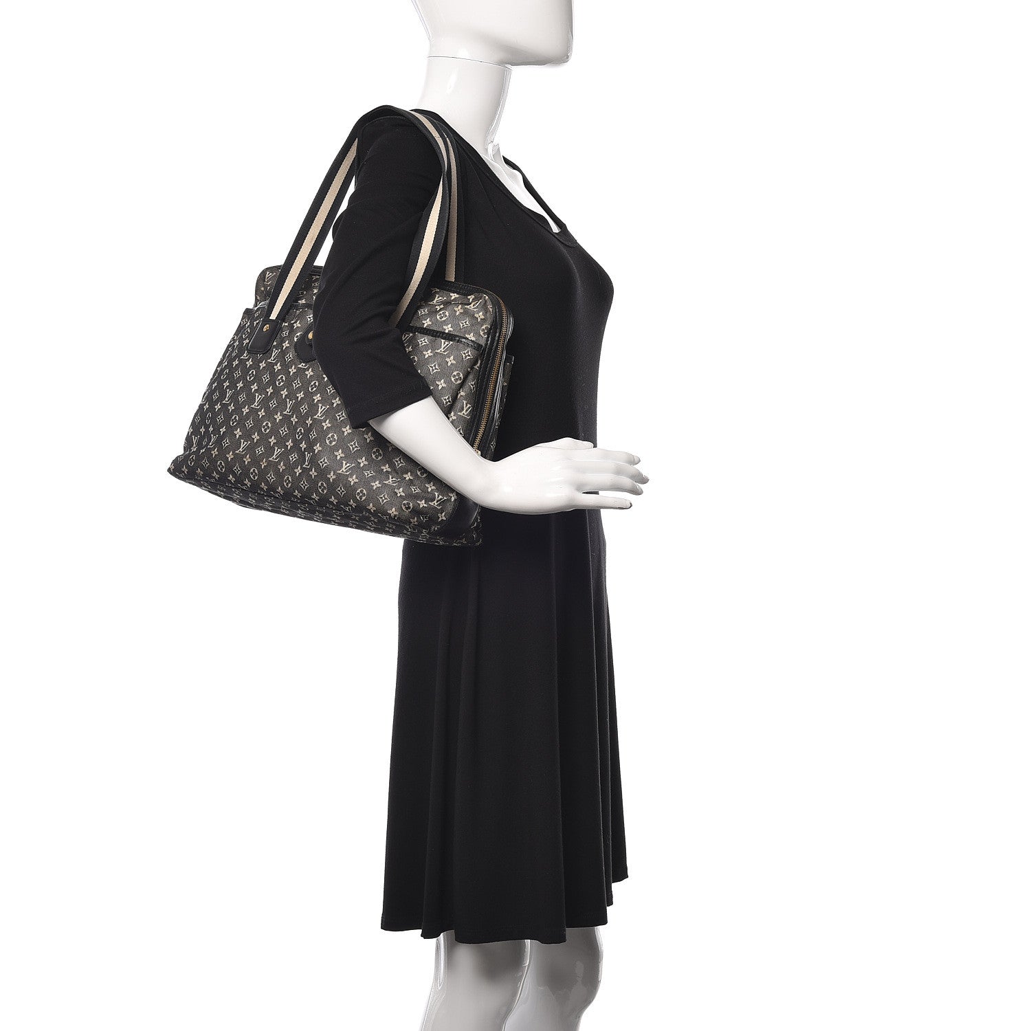 Louis Vuitton Mini Monogram Mary Kate Cabas Black 2 of 15