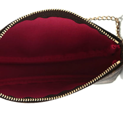 Louis Vuitton Monogram 2020 Christmas Animation Roller Coaster Mini Pochette Accessories Pivoine 4 of 4