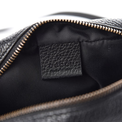 Gucci Pebbled Calfskin Mini Soho Disco Bag Black 6 of 12