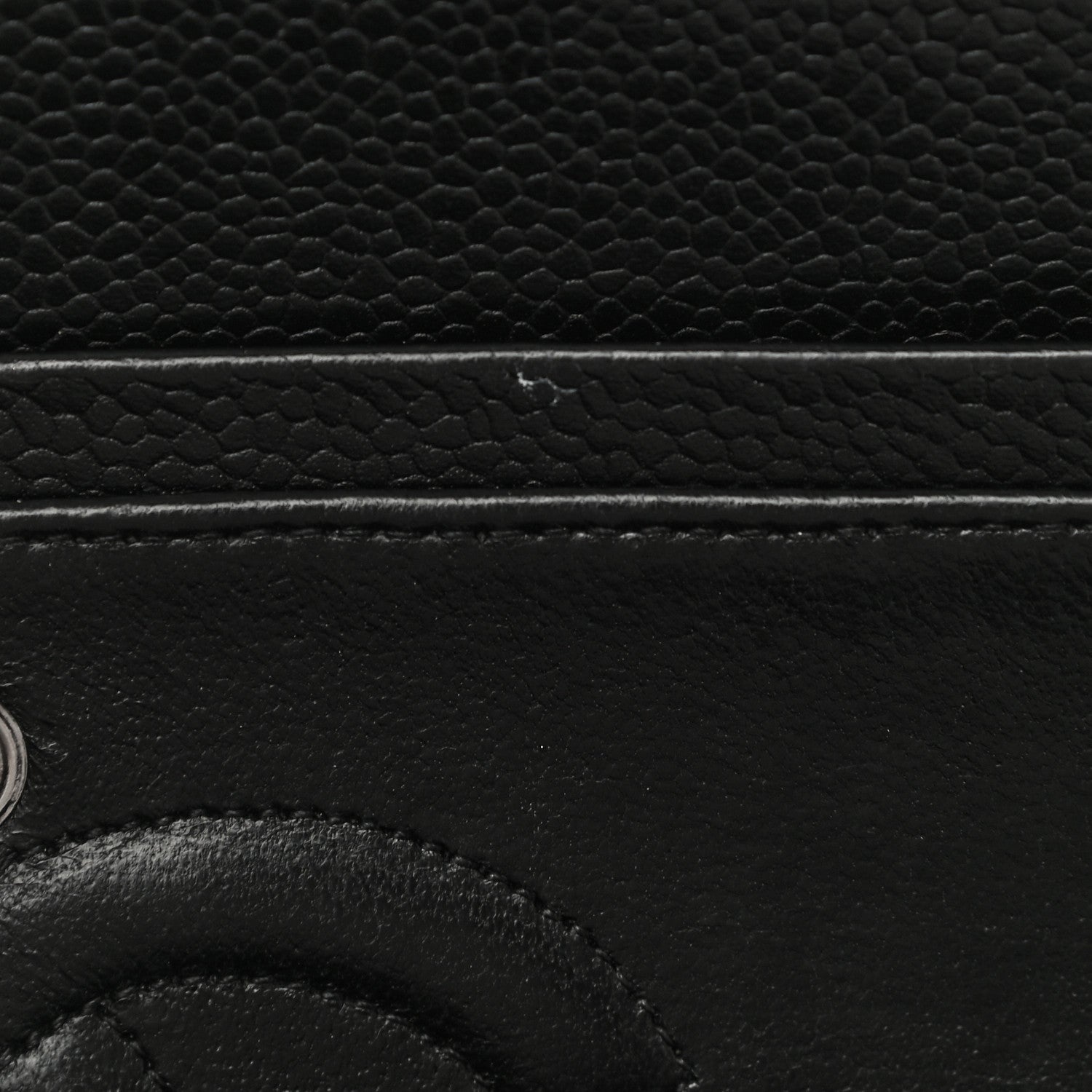 Chanel Caviar Quilted Medium Double Flap Black 12 of 21