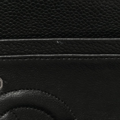 Chanel Caviar Quilted Medium Double Flap Black 12 of 21