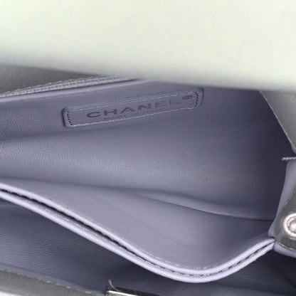 Chanel Iridescent Caviar Quilted Extra Mini Coco Handle Flap Purple 6 of 11