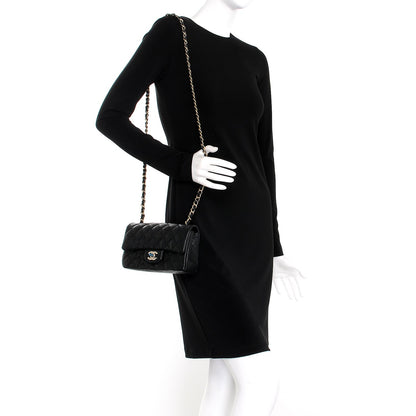 Chanel Caviar Quilted Mini Rectangular Flap Black 2 of 8