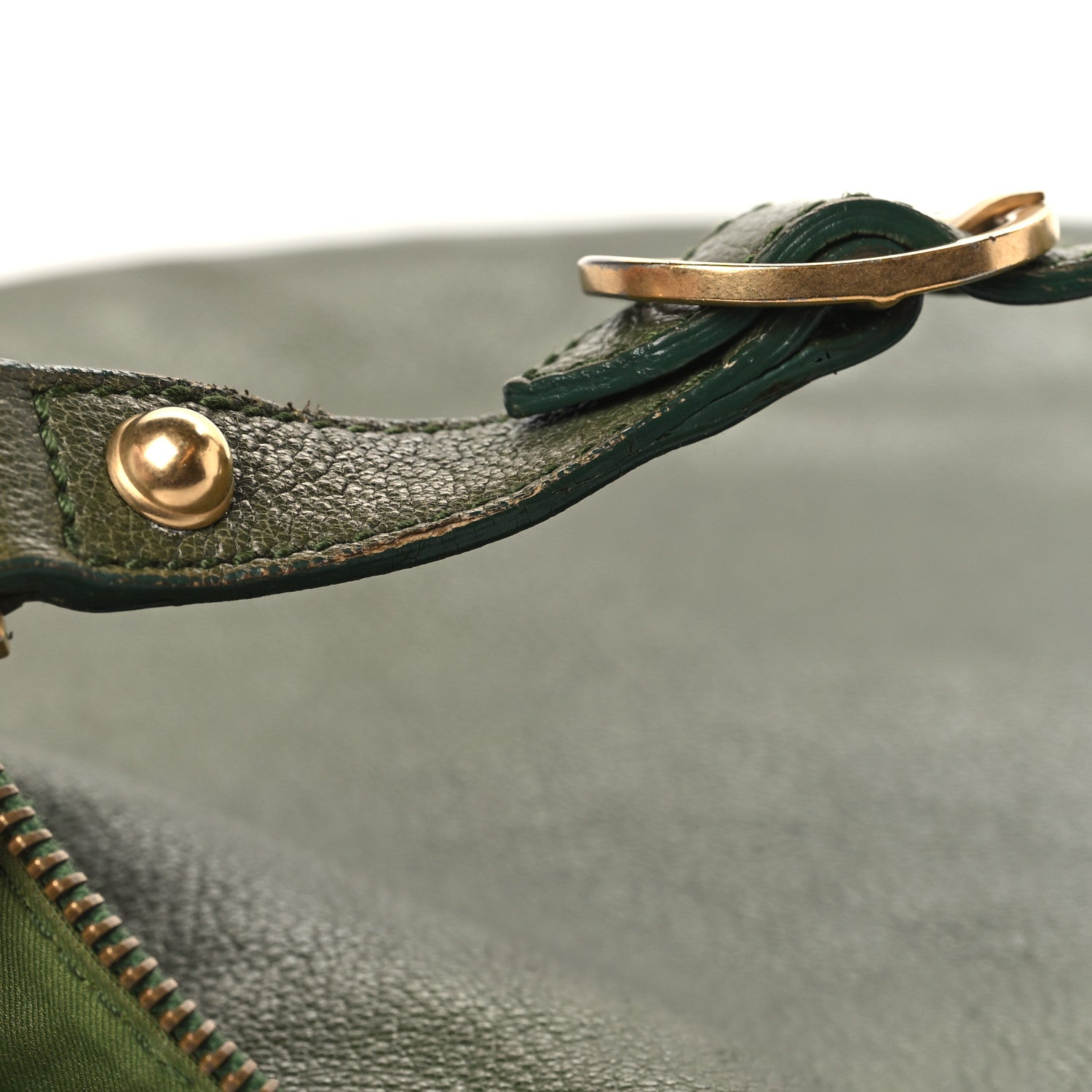 Gucci Leather Small Blondie Hobo Green 13 of 13