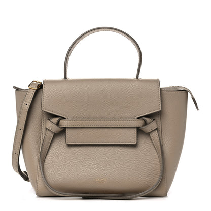 Celine Grained Calfskin Nano Belt Bag Light Taupe 1 of 11