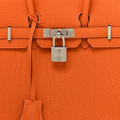 Hermes Togo Birkin 25 Orange 8 of 11