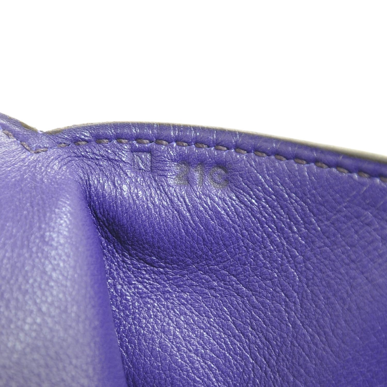 Hermes Veau Swift Toolbox 20 Iris Purple 12 of 12