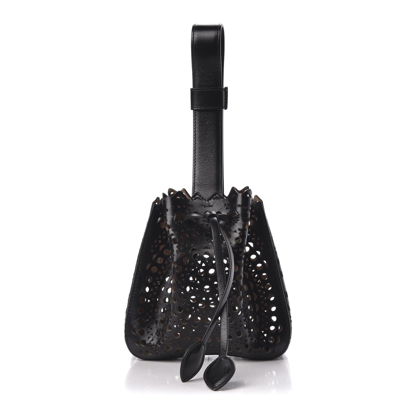 Lux Calfskin Vienne Rose-Marie 19 Bag Black