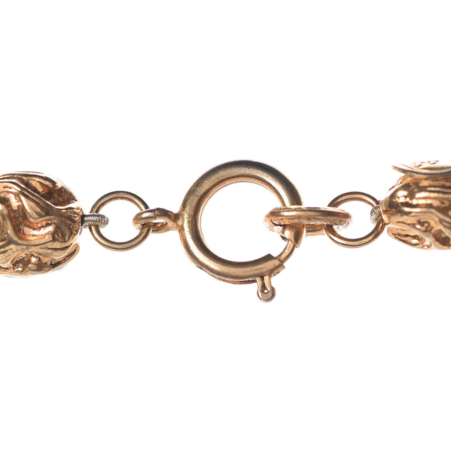Chanel CC Necklace Gold 5 of 5