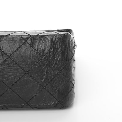 Chanel Aged Calfskin Quilted 2.55 Reissue 226 Flap Dark Grey 11 of 13