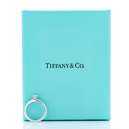 Tiffany Platinum Diamond .24ct Solitaire Engagement Ring 49 5 6 of 6
