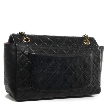 Chanel Lambskin Jumbo Single Flap Black 3 of 9