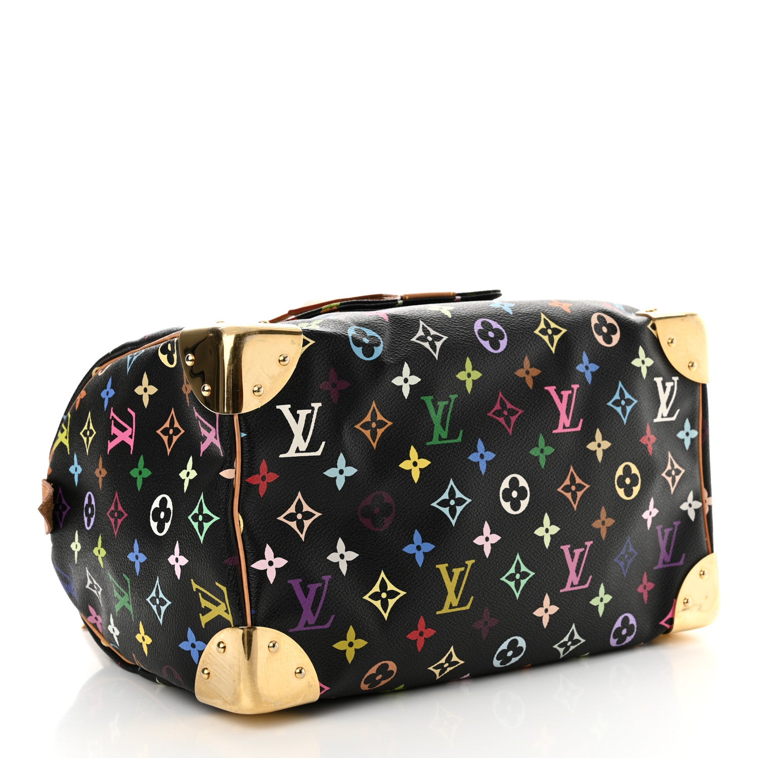 Louis Vuitton Monogram Multicolor Speedy 30 Black 4 of 12