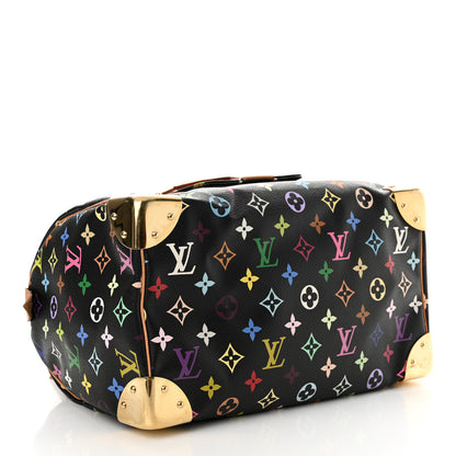Louis Vuitton Monogram Multicolor Speedy 30 Black 4 of 12
