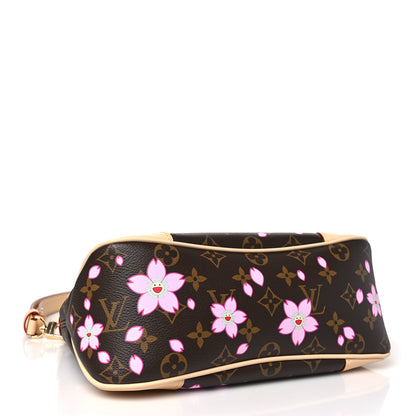 Louis Vuitton LV X TM Monogram Cherry Blossom Boulogne Sakura Brown 4 of 10