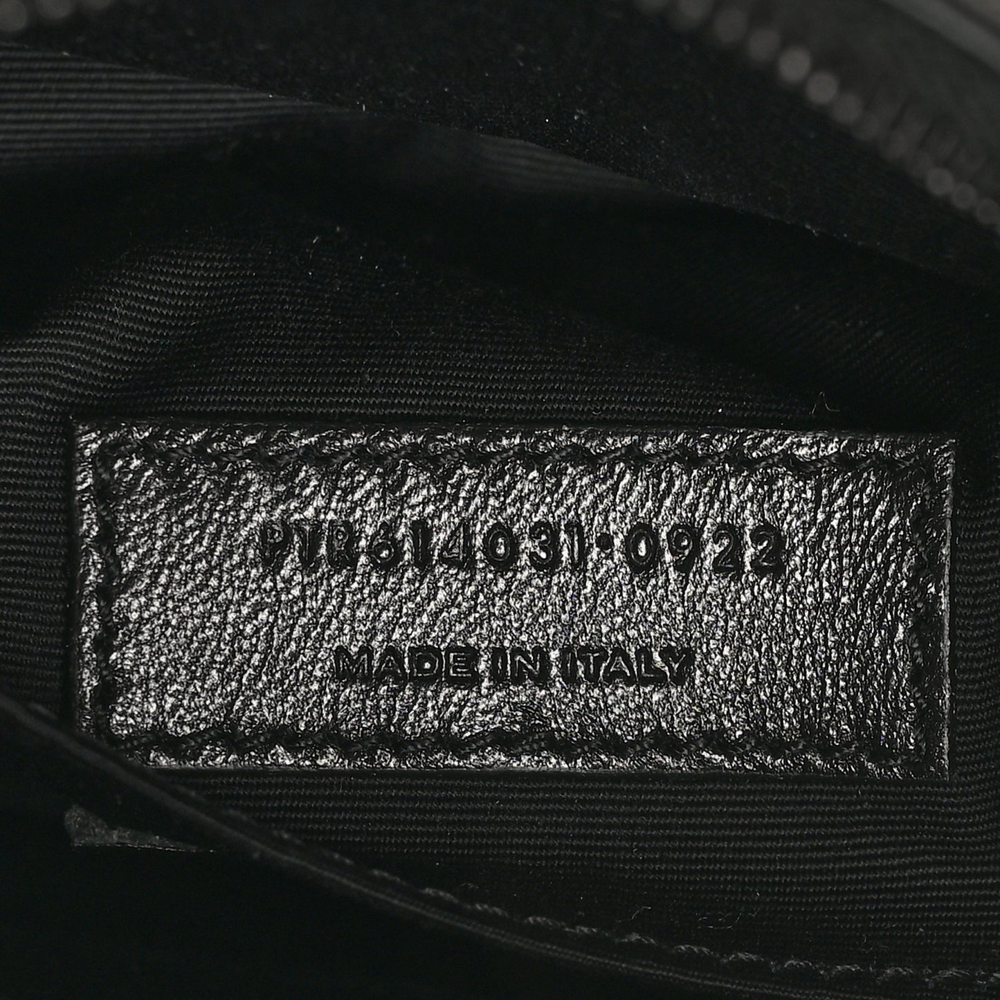 Calfskin Matelasse Monogram Lou Belt Bag Black