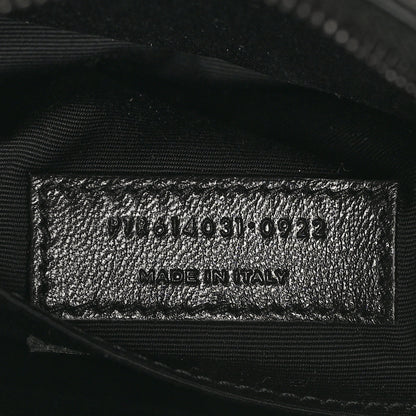 Saint Laurent Calfskin Matelasse Monogram Lou Belt Bag Black 6 of 10