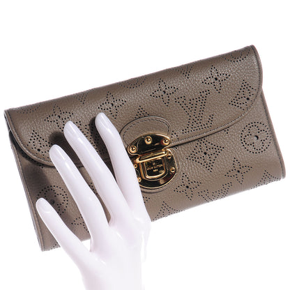 Louis Vuitton Mahina Amelia Wallet Taupe 2 of 7