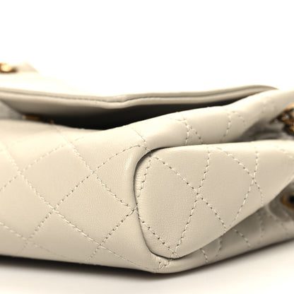 Saint Laurent Lambskin Quilted Monogram Mini Nolita Crema Soft 10 of 12