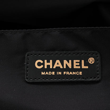Chanel Nylon Travel Briefcase Black 6 of 14