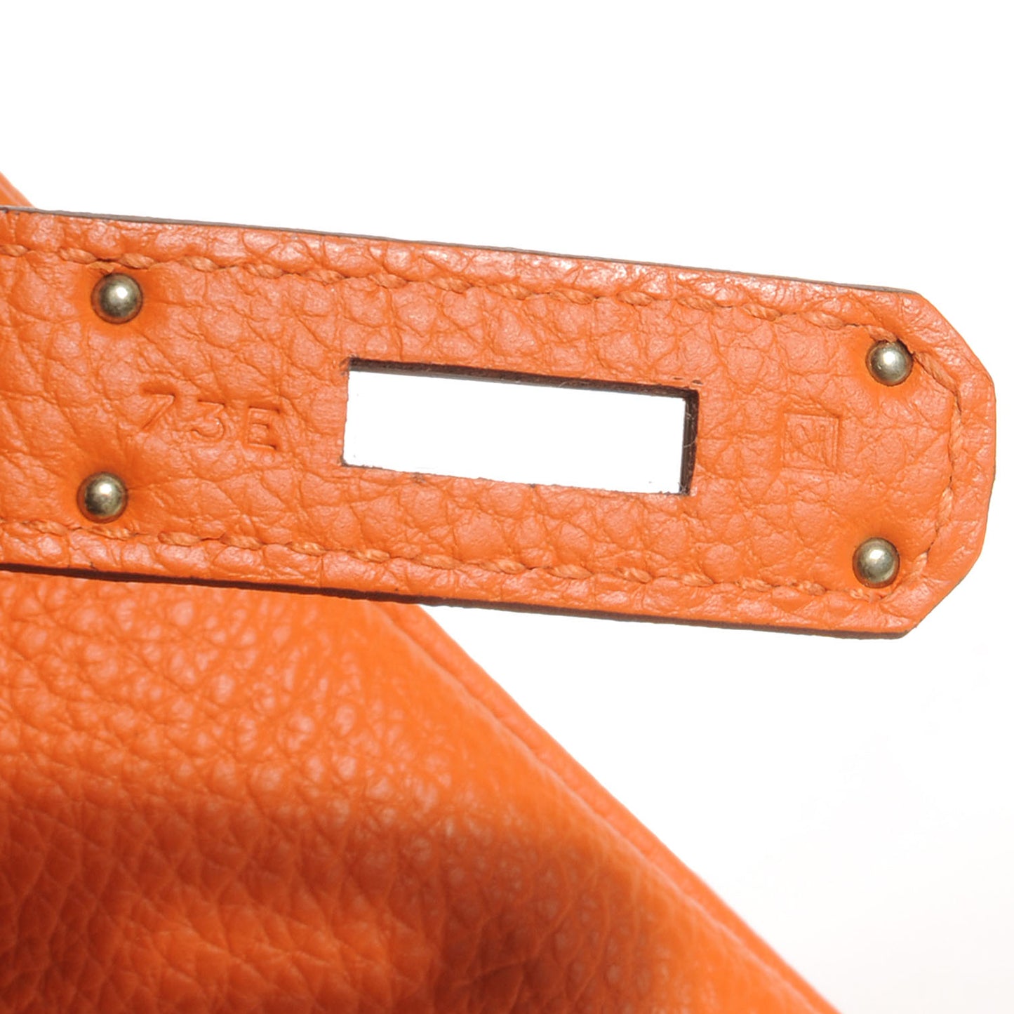 Togo Birkin 35 Orange