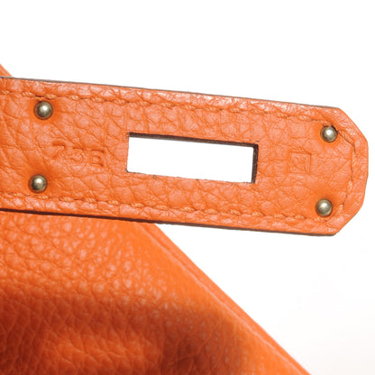 Hermes Togo Birkin 35 Orange 8 of 9