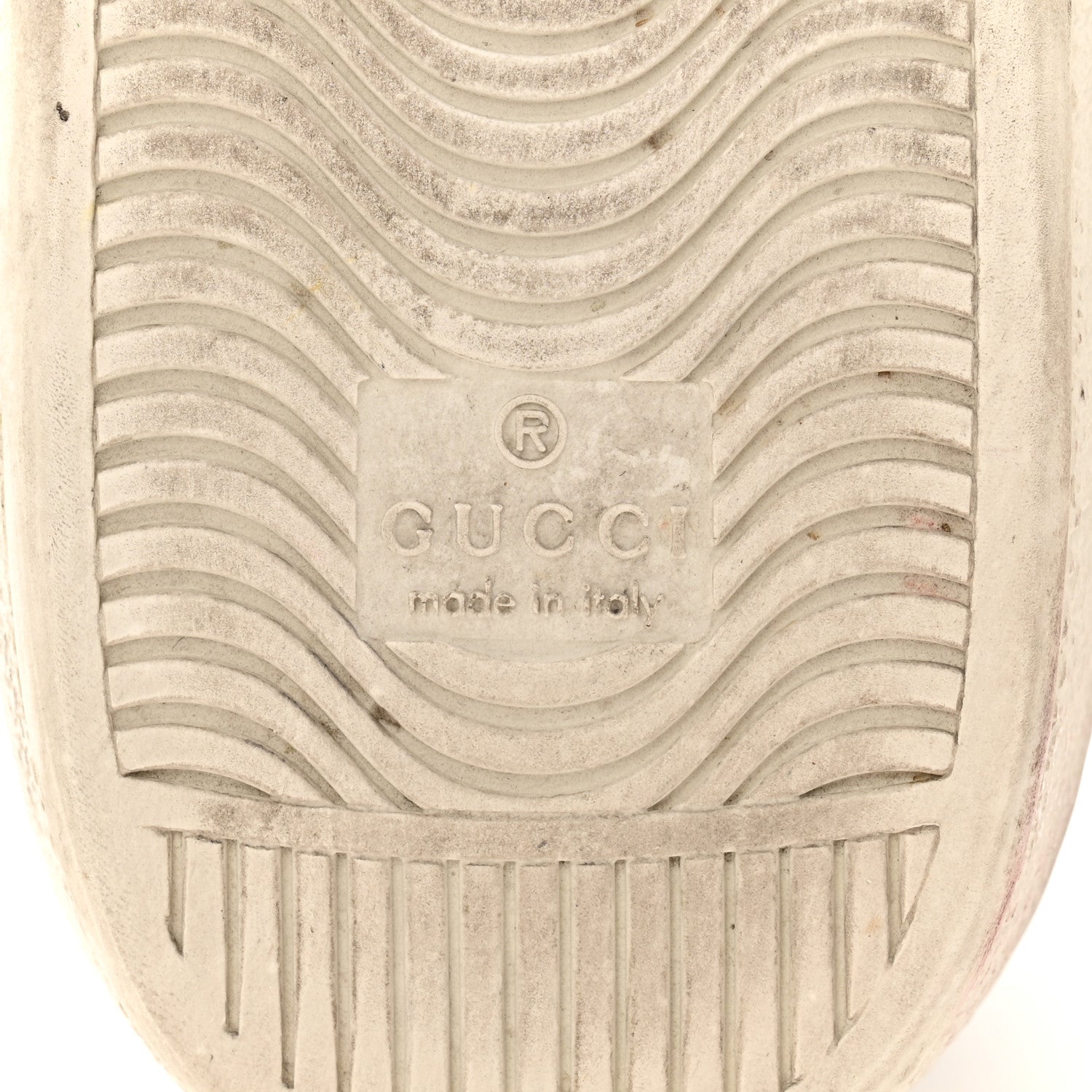 Gucci Calfskin Ayers Bee Embroidered Womens Ace Sneakers 39.5 White Green 12 of 20