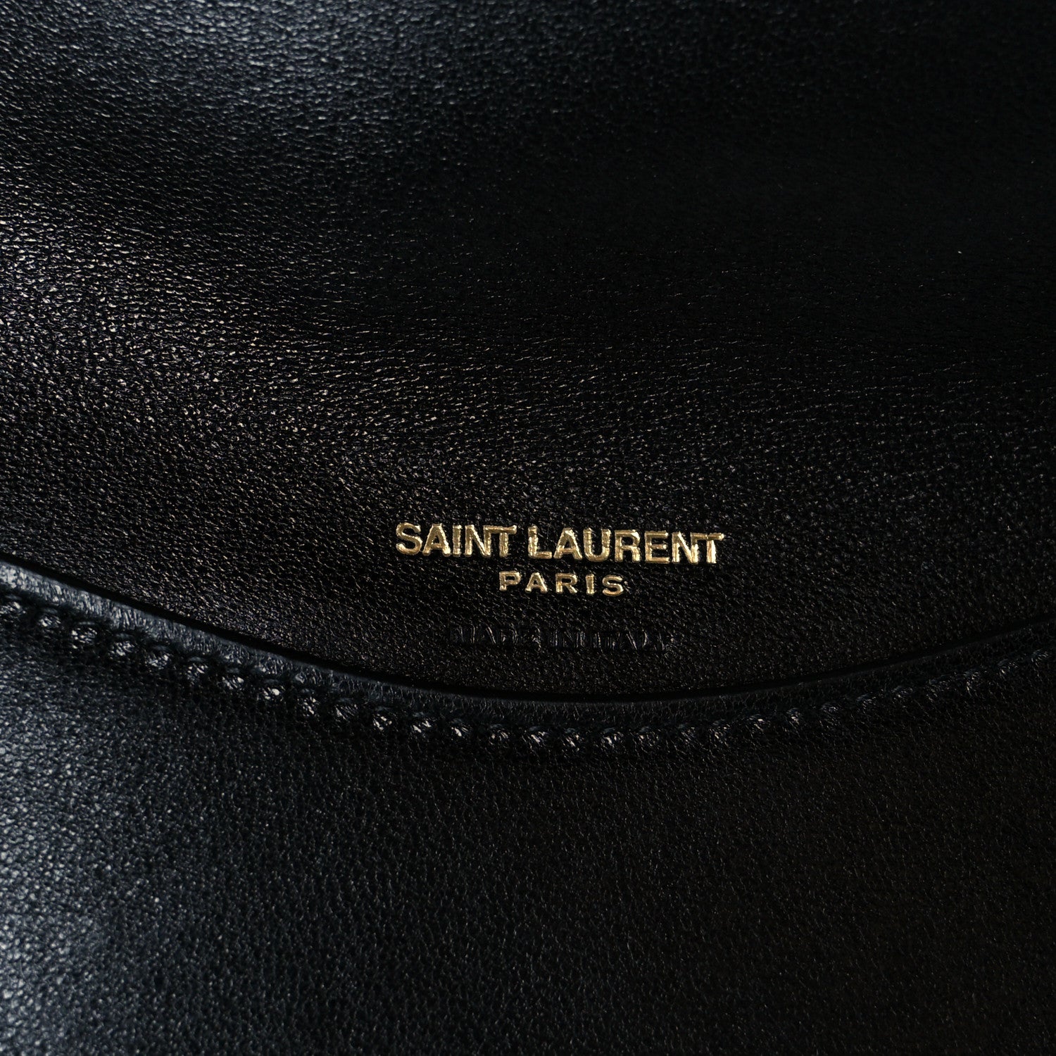 Saint Laurent Lambskin Chevron Quilted Large Loulou Natural Tan 9 of 14