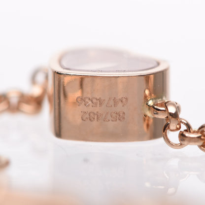 Chopard 18K Rose Gold Diamond Happy Hearts Bracelet 4 of 9