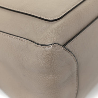 Chloe Calfskin Medium Faye Day Shoulder Bag Motty Grey 14 of 14