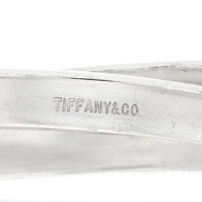 Tiffany Sterling Silver Triple Interlocking Bangle Bracelet 3 of 3