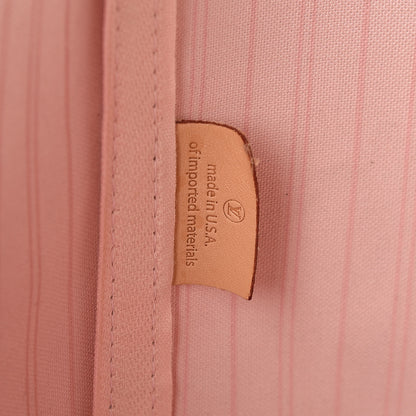Louis Vuitton Damier Azur Neverfull MM Rose Ballerine 8 of 13
