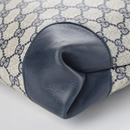 Gucci GG Plus Monogram Web Tote Navy Blue 17 of 17