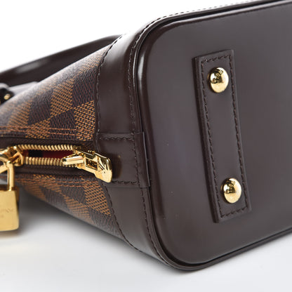 Louis Vuitton Damier Ebene Alma BB 7 of 9