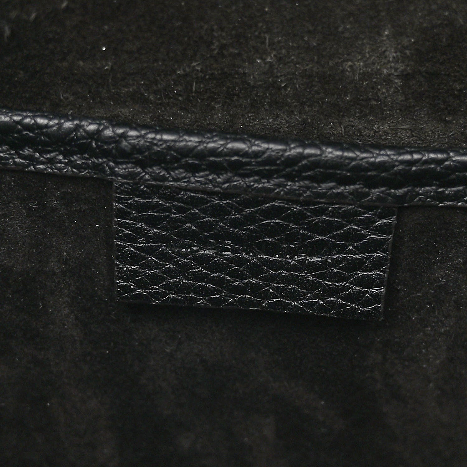Celine Drummed Calfskin Nano Luggage Black 7 of 11