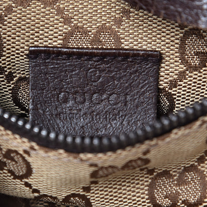 Gucci Monogram Web Belt Bag Dark Brown 6 of 11