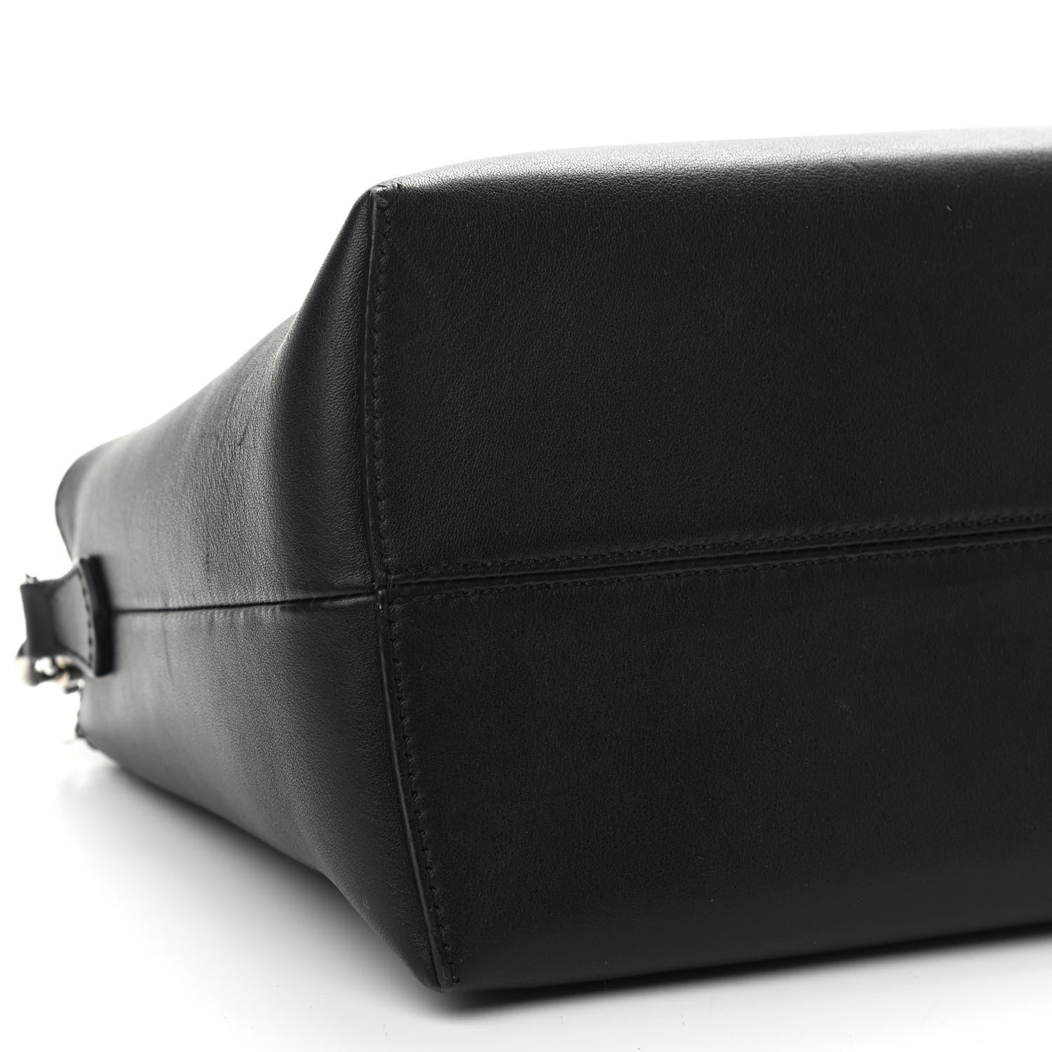 Fendi Vitello Dolce Large By The Way Boston Bag Black 12 of 13