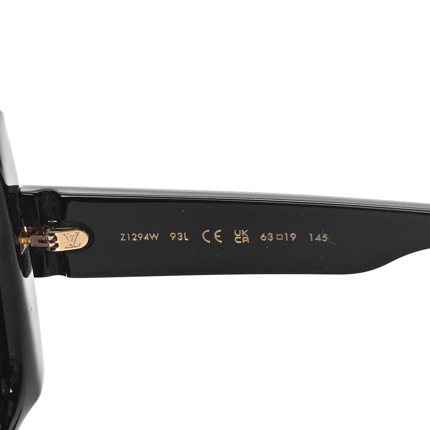 Louis Vuitton Acetate Nylon In The Mood For Love Sunglasses Z1294W Black 5 of 7