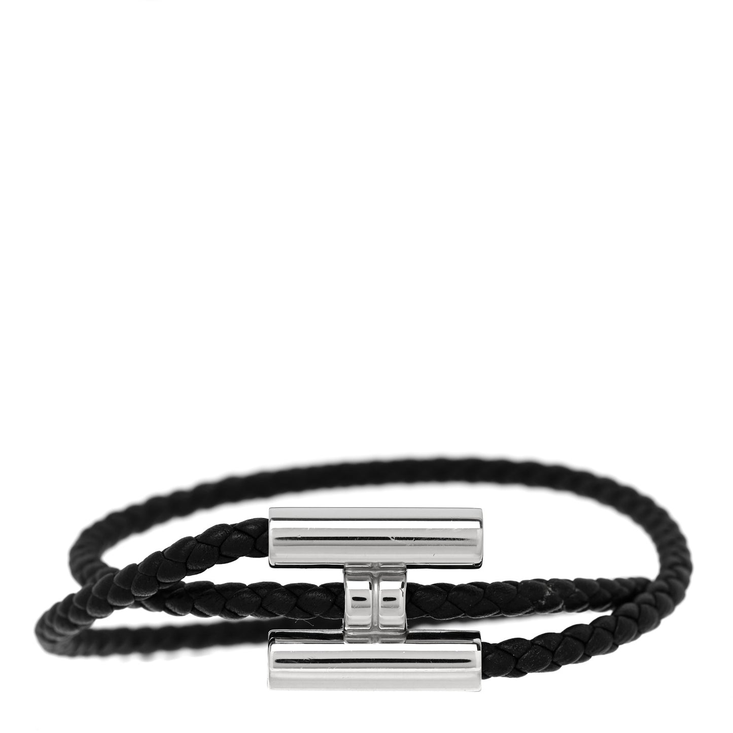 Swift Double Wrap Cord Tournis Tresse Bracelet T3 Black