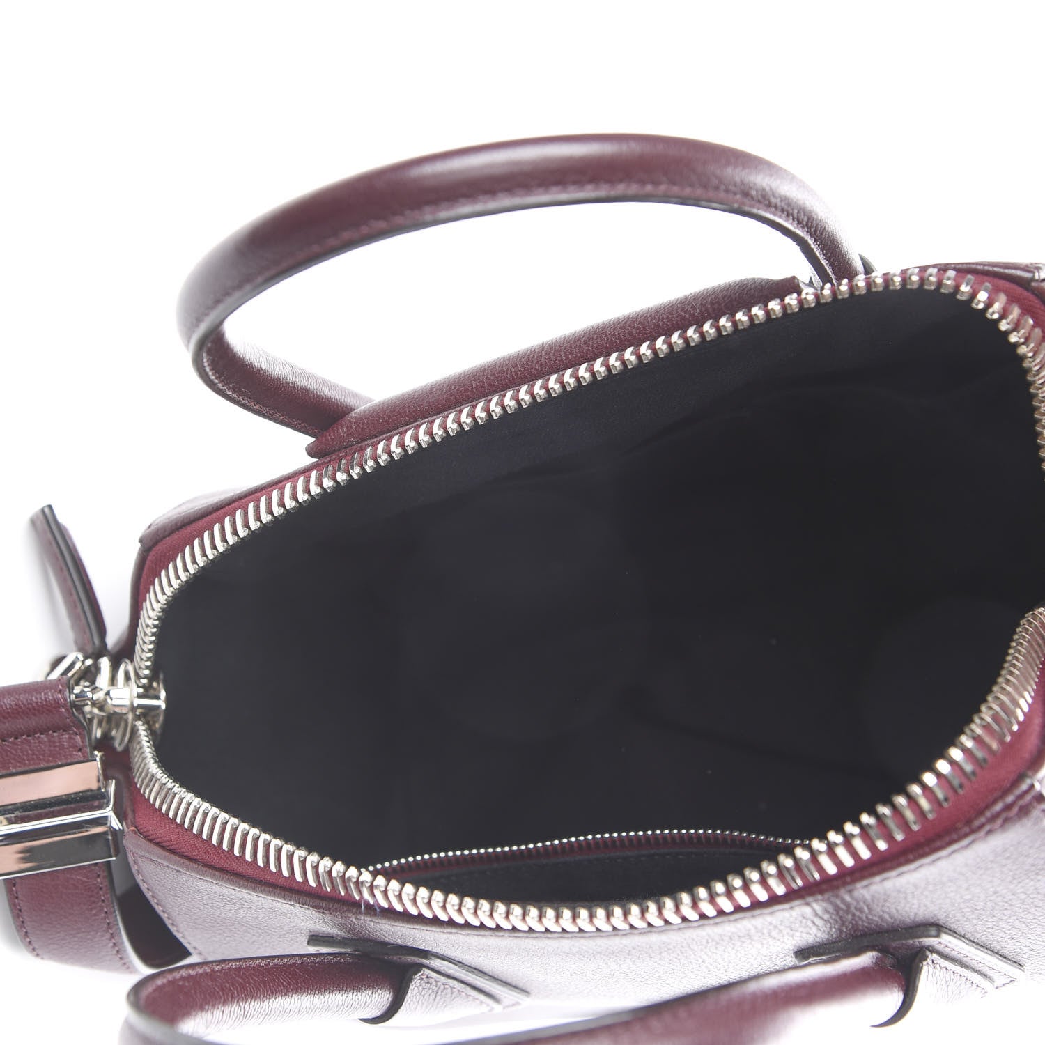 Givenchy Sugar Goatskin Small Antigona Aubergine 4 of 9