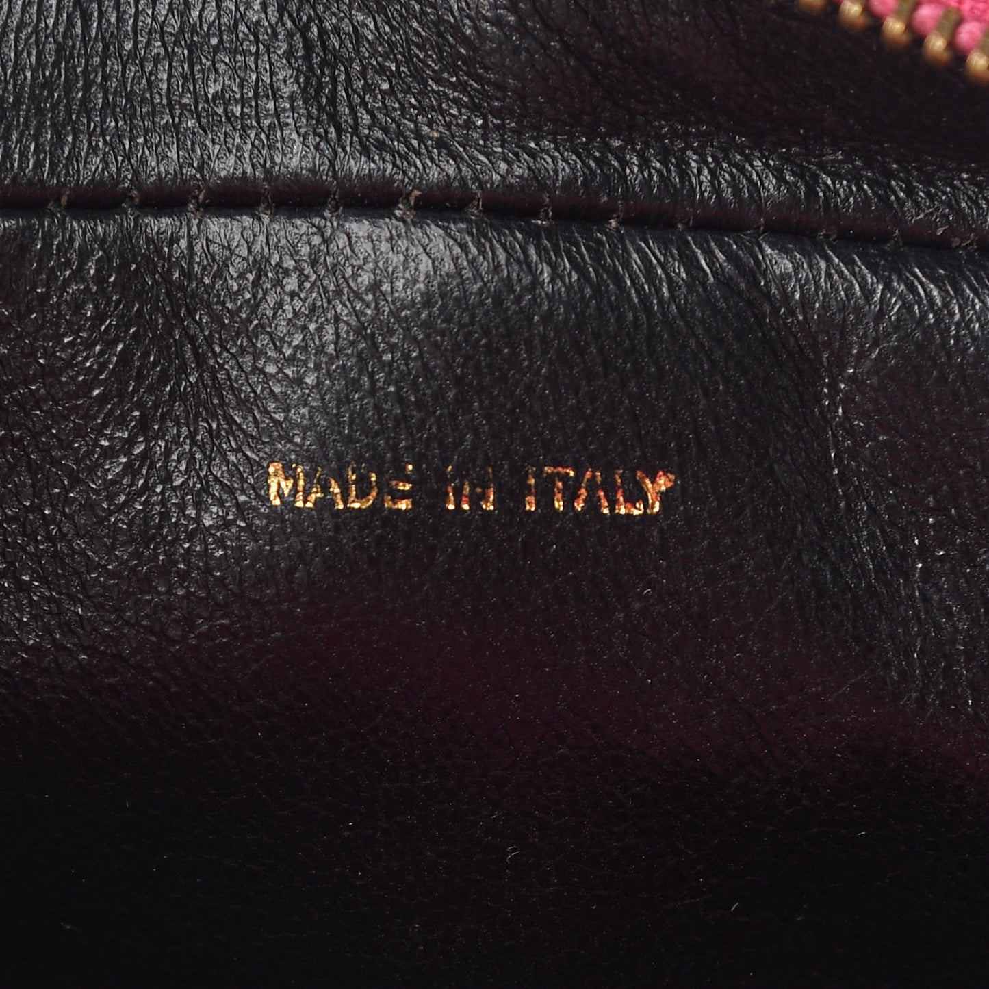 Lambskin Quilted CC Tassel Camera Case Pink