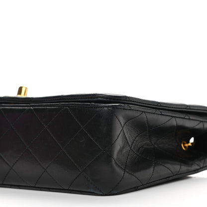 Chanel Lambskin Quilted Small Single Flap Black 11 of 13