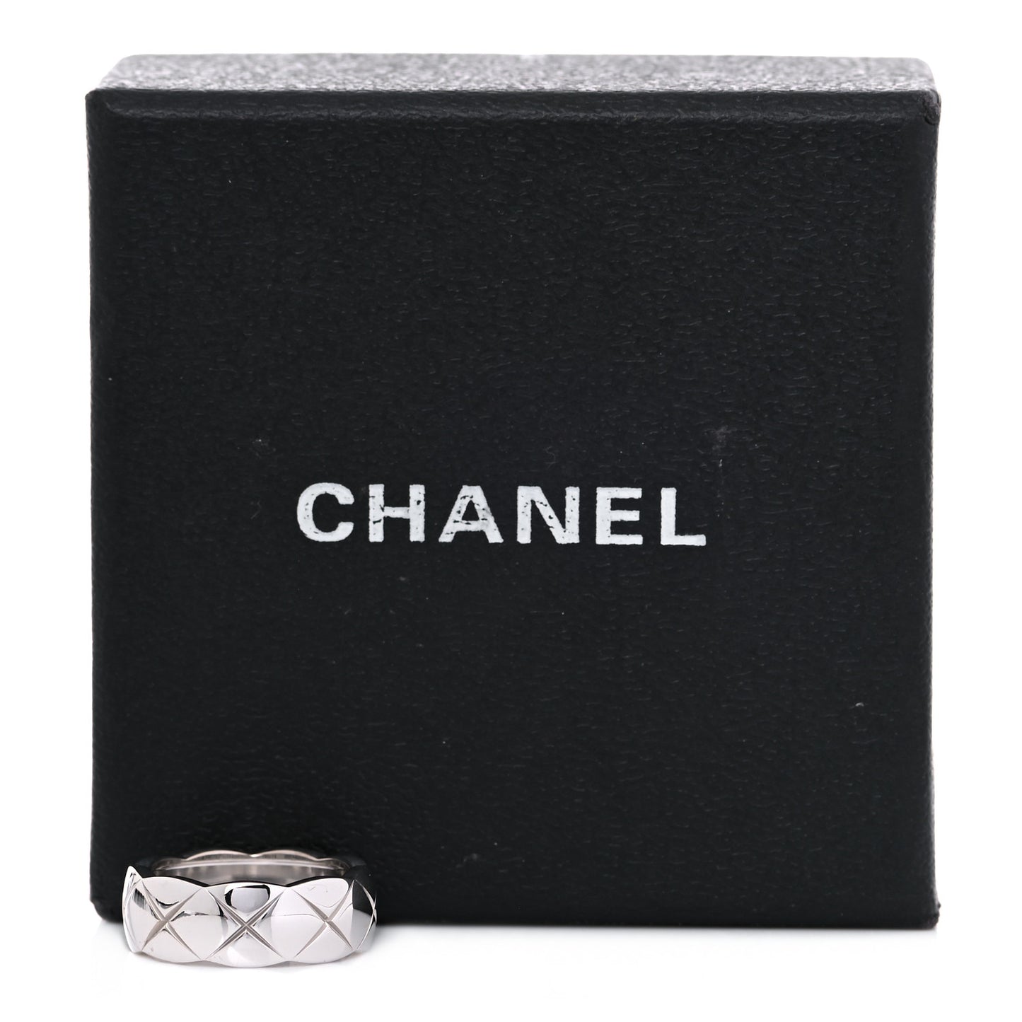 18K White Gold Small Coco Crush Ring 49 5