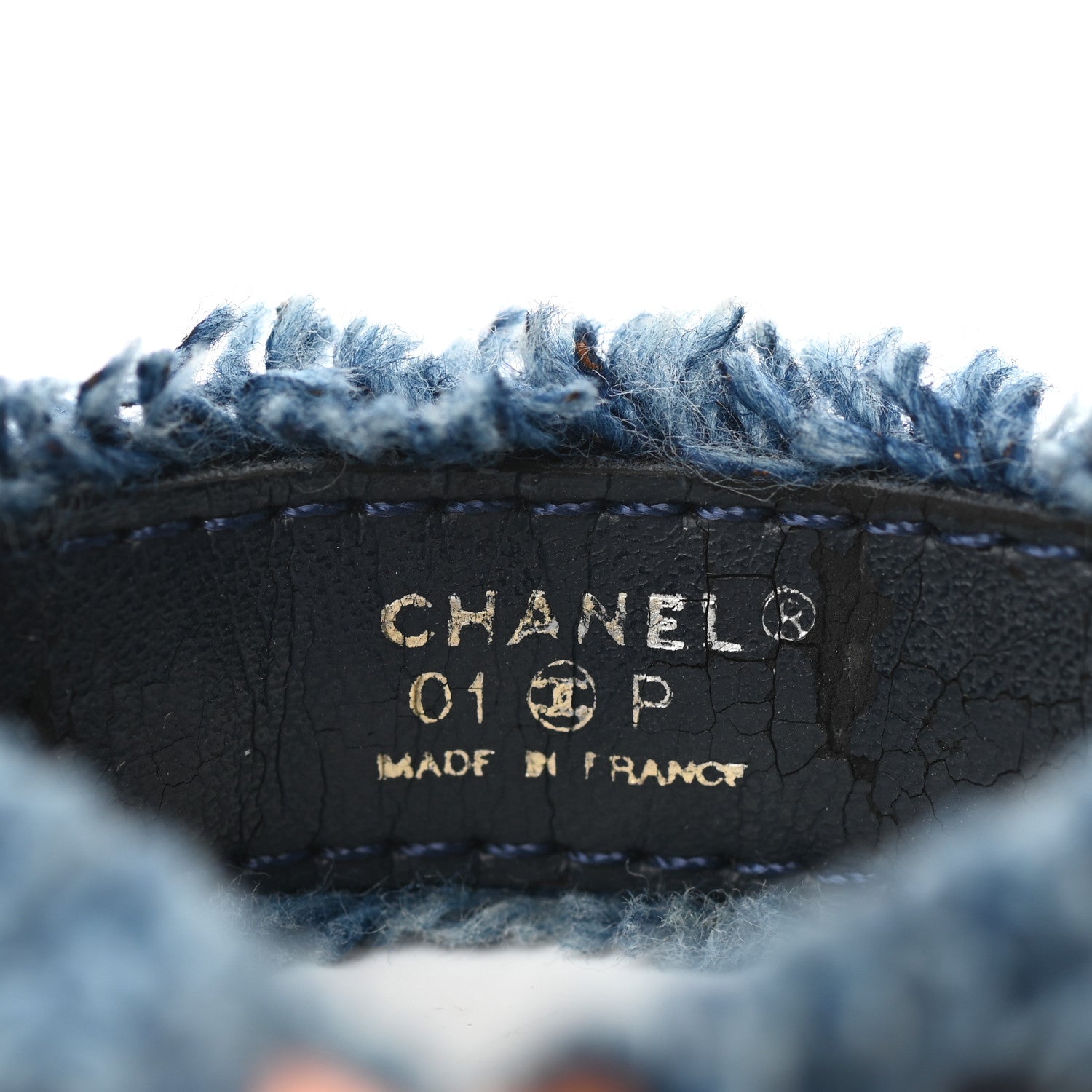 Chanel Denim Fringe Bracelet Blue 4 of 4