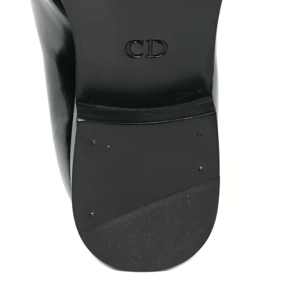 Christian Dior Polished Calfskin Mens Derby Shoe 44 Black 9 of 10