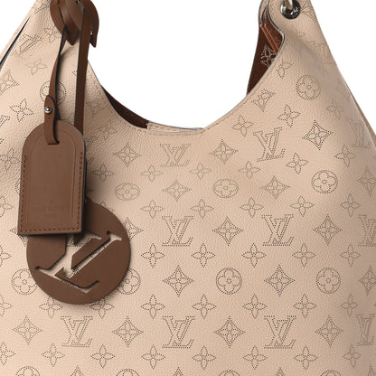 Louis Vuitton Mahina Carmel Hobo Creme 10 of 10
